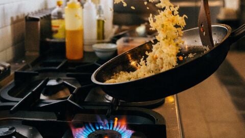 Imagen de archivo de una cocina
