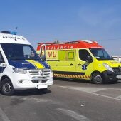Un ciclista en estado grave tras sufrir un accidente con un camión en Castellón 