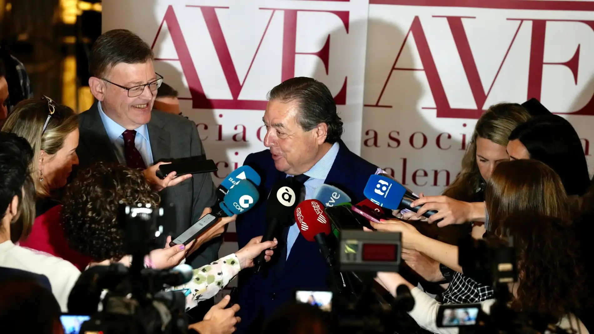 Boluda y Puig han comparecido ante los medios antes del encuentro con los empresarios