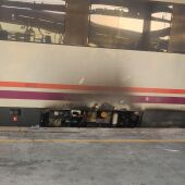 166 pasajeros del tren Madrid-Cáceres transbordados tras sufrir un incendio el tren en que viajaban en Leganés