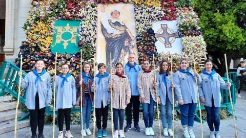 Expedición de Sant Vicent a la Romería de la Santa Faz 