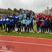 O Campionato Xunta de Galicia de Clubs tivo un claro cor celeste