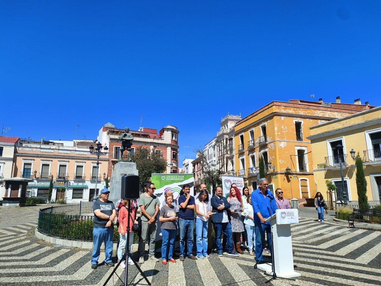 Esta es la lista de Unidas Podemos a la alcaldía de Badajoz en las elecciones municipales del 28 de mayo Esta es la lista de Unidas Podemos a la alcaldía de Badajoz en las elecciones municipales del 28 de mayo