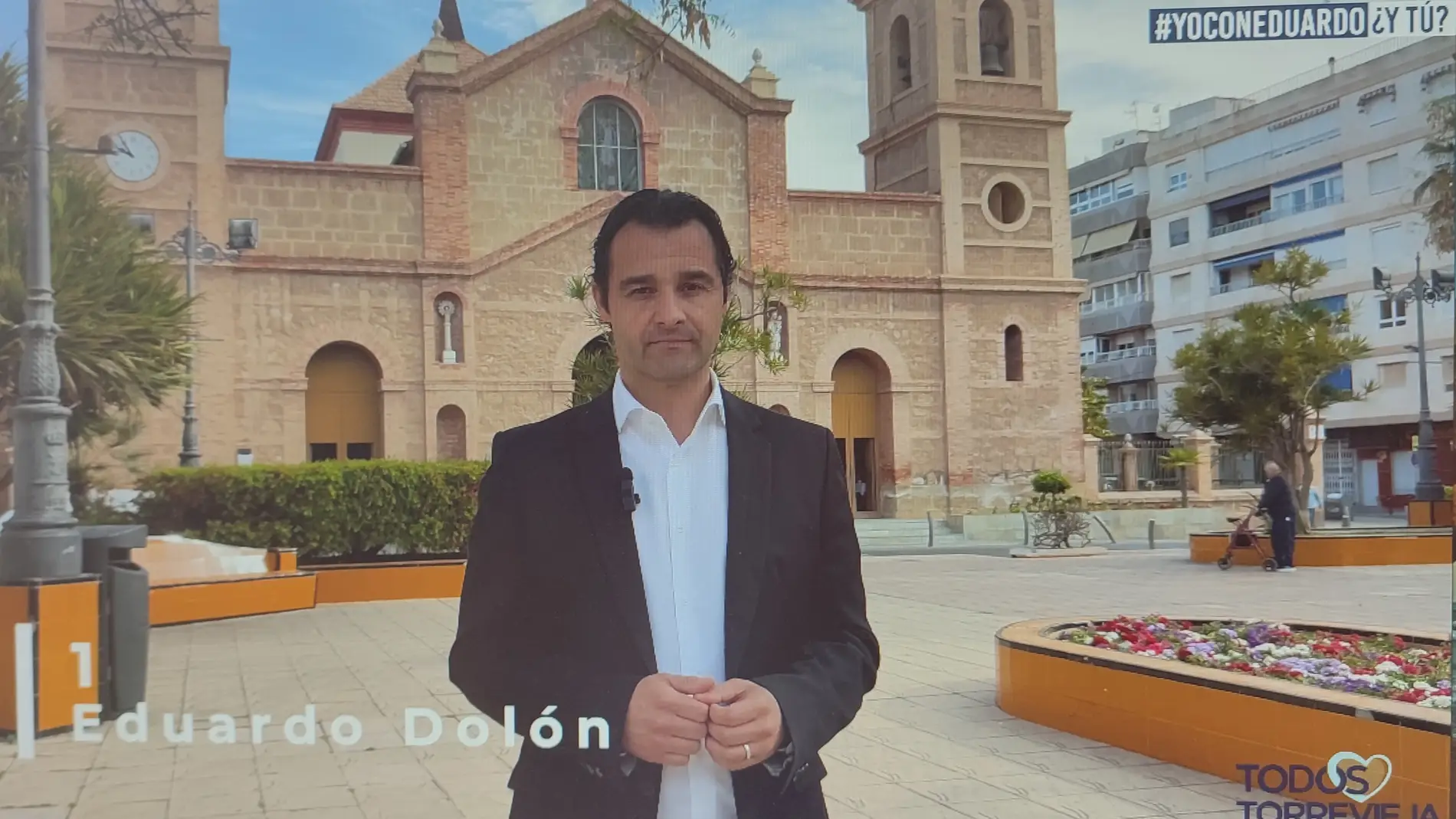 Captura del video editado por el PP de Torrevieja para presentar su candidatura 