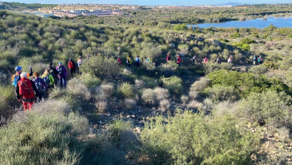 Uno de los senderos homologados de la provincia de Alicante 