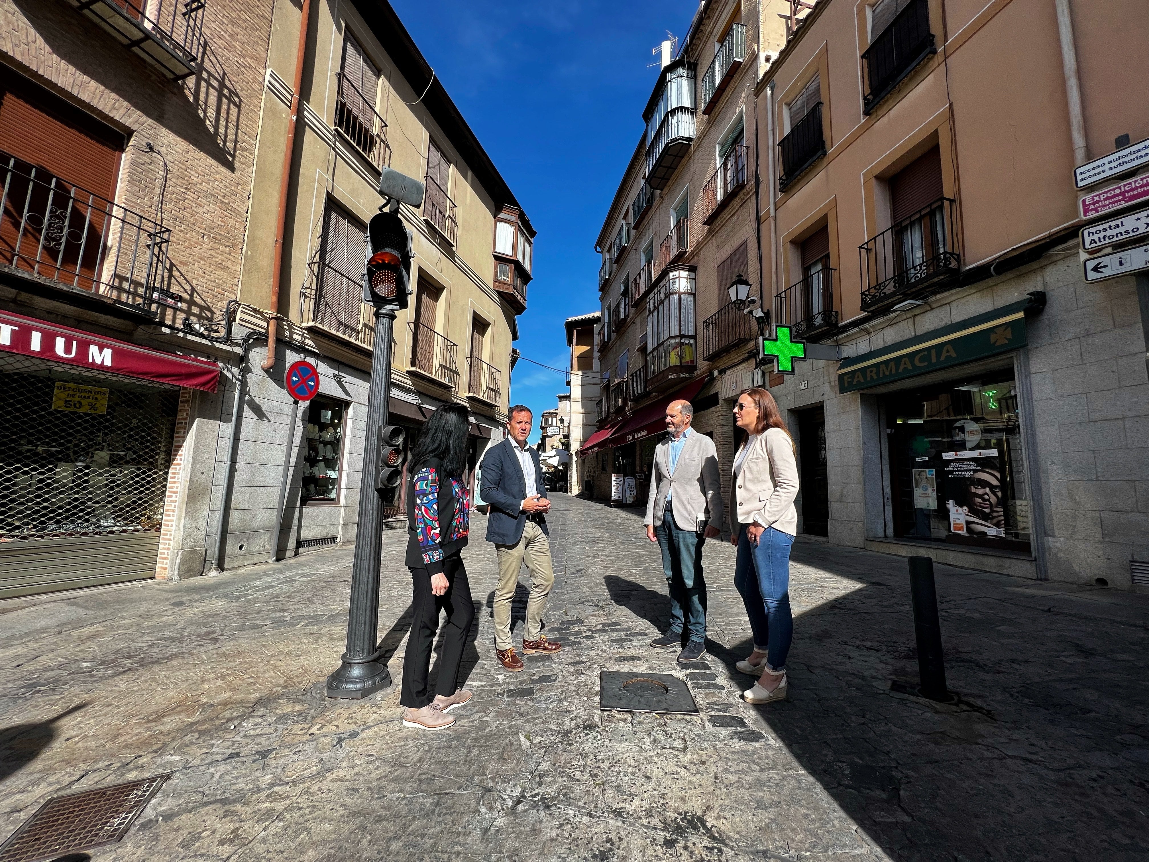 Carlos Velázquez, candidato del PP en Toledo, propone que los residentes del Casco tengan acceso completo Carlos Velázquez, candidato del PP en Toledo, propone que los residentes del Casco tengan acceso completo