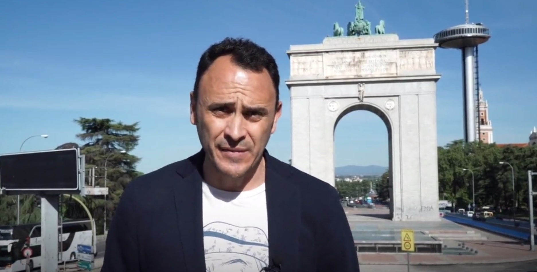 Sotomayor propone demoler el Arco del Triunfo de Moncloa si Podemos llega a la alcaldía de Madrid Sotomayor propone demoler el Arco del Triunfo de Moncloa si Podemos llega a la alcaldía de Madrid