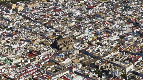 Vista aérea de El Puerto de Santa María Vista aérea de El Puerto de Santa María