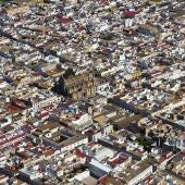 Vista aérea de El Puerto de Santa María