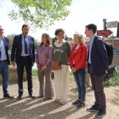 Andrés y Puente apuestan por poner en marcha proyectos conjuntos entre Palencia y Valladolid