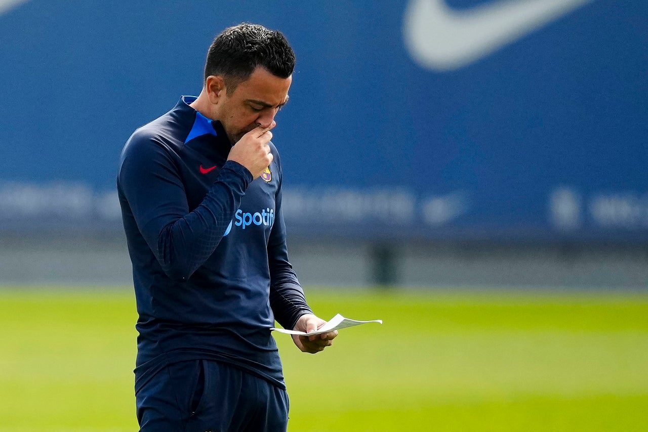 Xavi: "el Rayo es el equipo más pesado, en el buen sentido" Xavi: "el Rayo es el equipo más pesado, en el buen sentido"