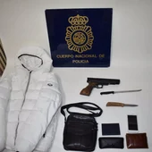 Objetos intervenidos por la Policía Nacional Objetos intervenidos por la Policía Nacional