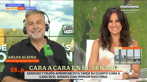 Carlos Alsina en Espejo Público MÁS DE UNO