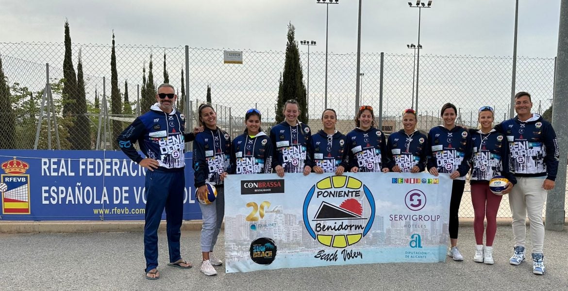 El Voley Playa Poniente, terceras en la Liga Nacional de Voley Playa El Voley Playa Poniente, terceras en la Liga Nacional de Voley Playa