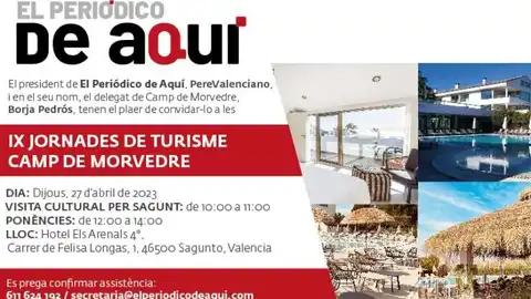 IX Jornadas de Turismo 'El Periódico de Aquí' IX Jornadas de Turismo 'El Periódico de Aquí'