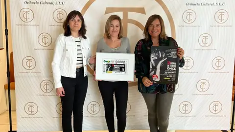 Orihuela acoge la 18 Edición de la Bienal de Teatro de la ONCE que ilustra el cupón de este jueves once
