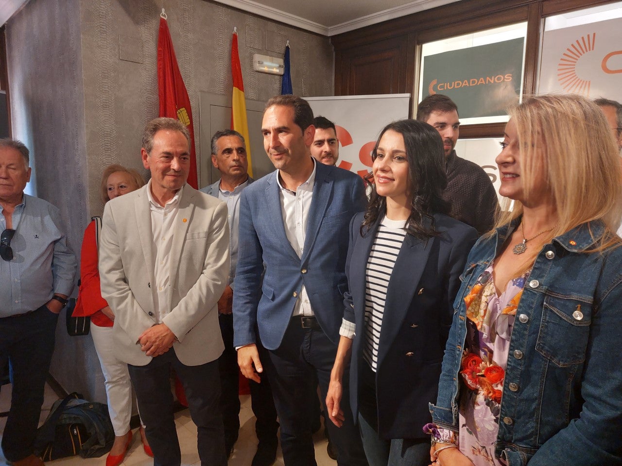 Arrimadas apoya las candidaturas de Ciudadanos en Palencia Arrimadas apoya las candidaturas de Ciudadanos en Palencia