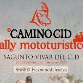 Cartel del IV Rally Mototurístico Camino del Cid