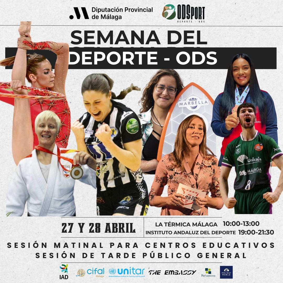 Vuelve a Málaga la Semana del Deporte y ODS-Agenda 2030 Vuelve a Málaga la Semana del Deporte y ODS-Agenda 2030