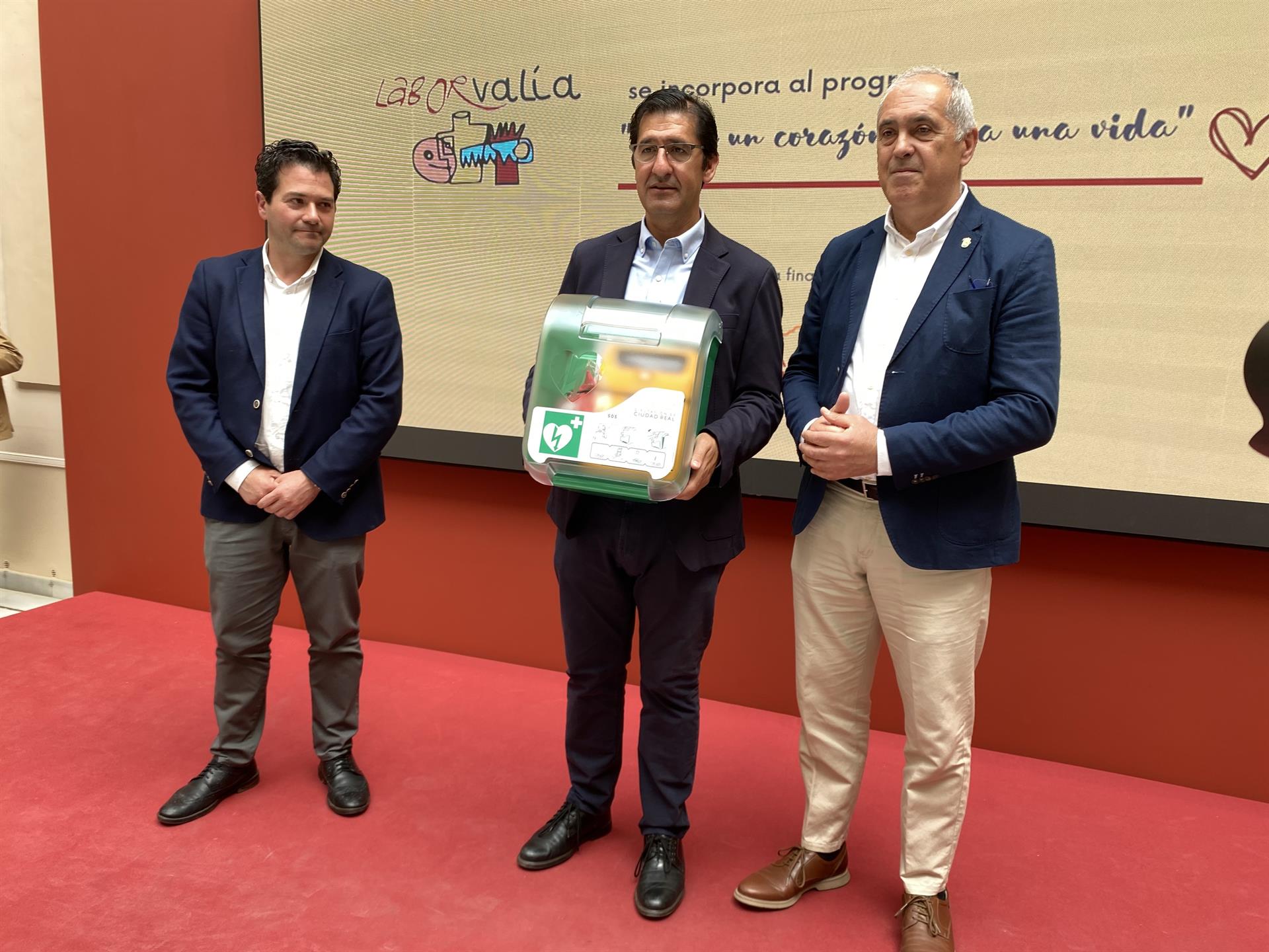 17 centros ocupacionales de Laborvalía en Ciudad Real dispondrán de un desfibrilador "que puede salvar vidas" 17 centros ocupacionales de Laborvalía en Ciudad Real dispondrán de un desfibrilador "que puede salvar vidas"