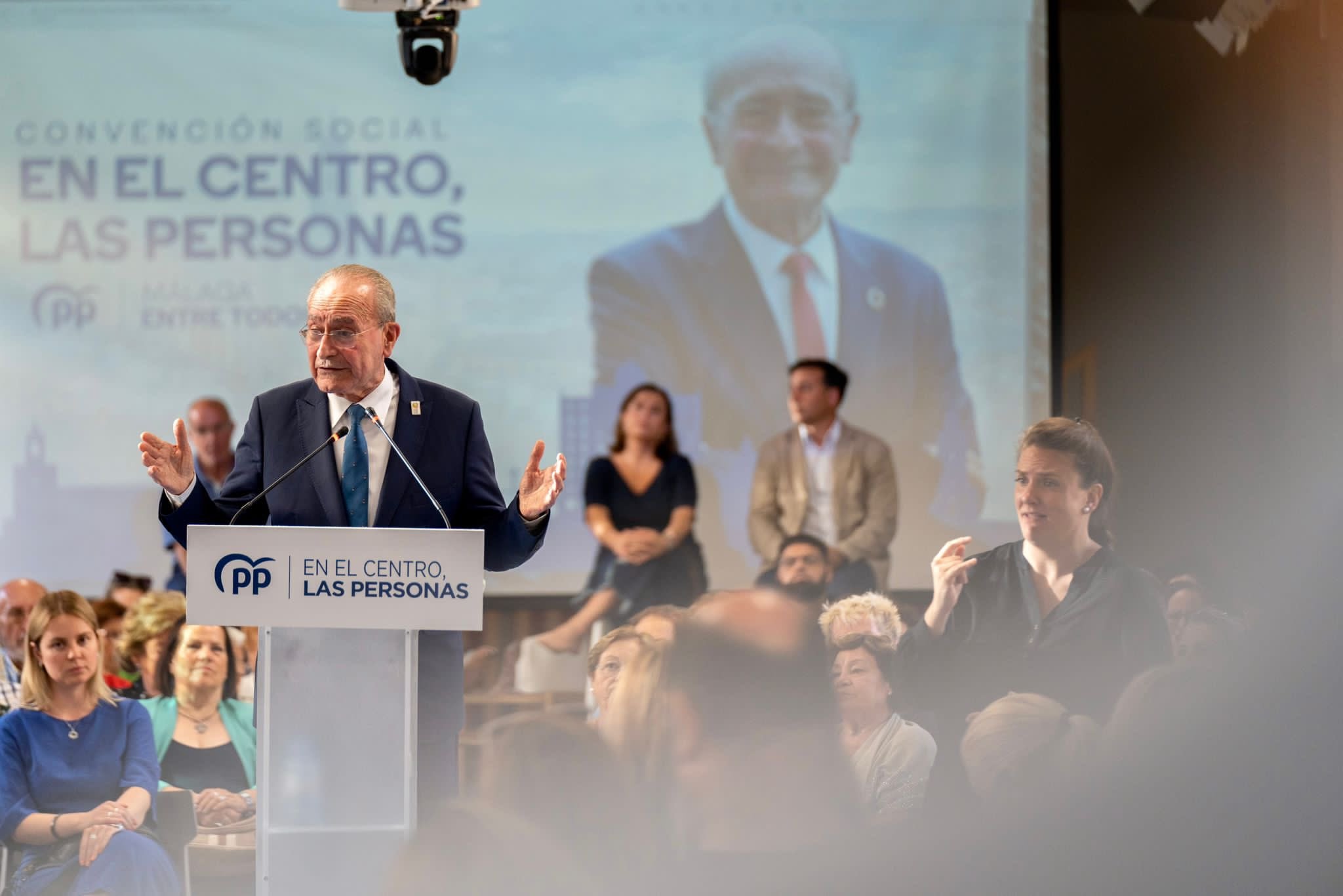 Francisco de la Torre, el candidato del PP que aspira a su sexto mandato en Málaga Francisco de la Torre, el candidato del PP que aspira a su sexto mandato en Málaga