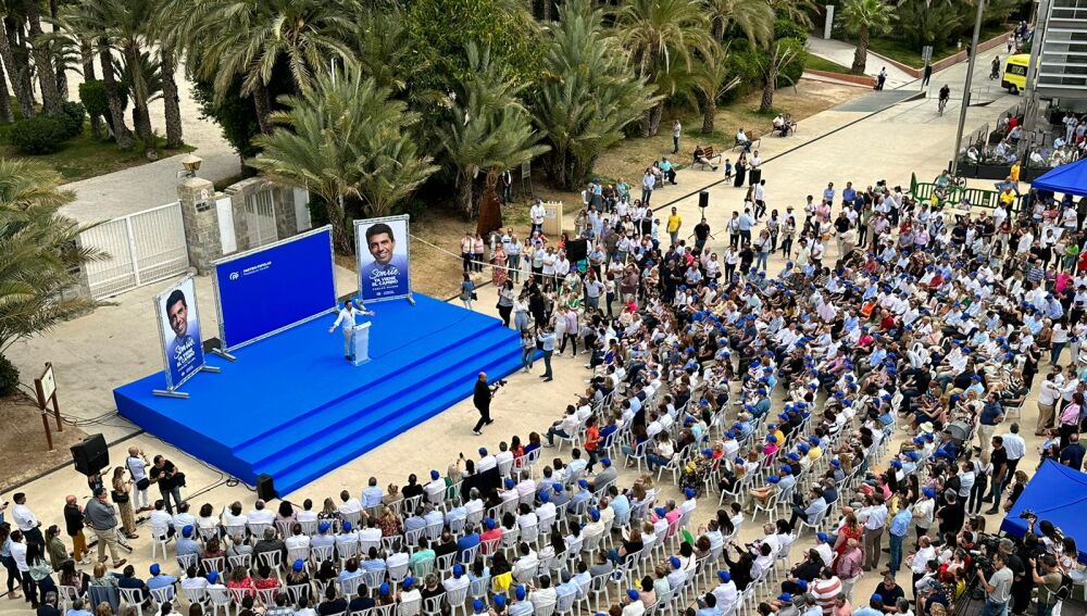 Mitin del PP en Elche