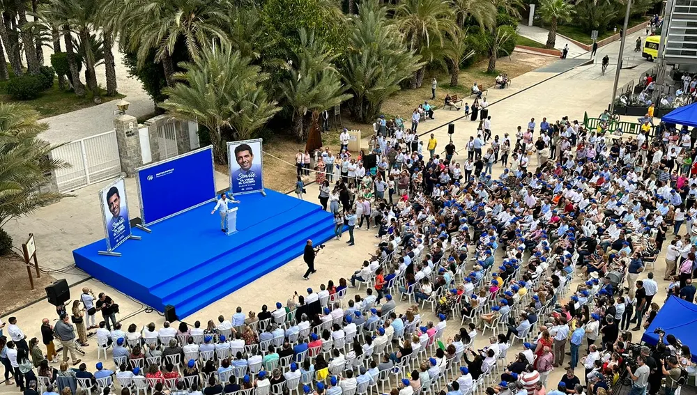 Mitin del PP en Elche Mitin del PP en Elche