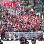 Manifestación en Madrid por el 1 de mayo