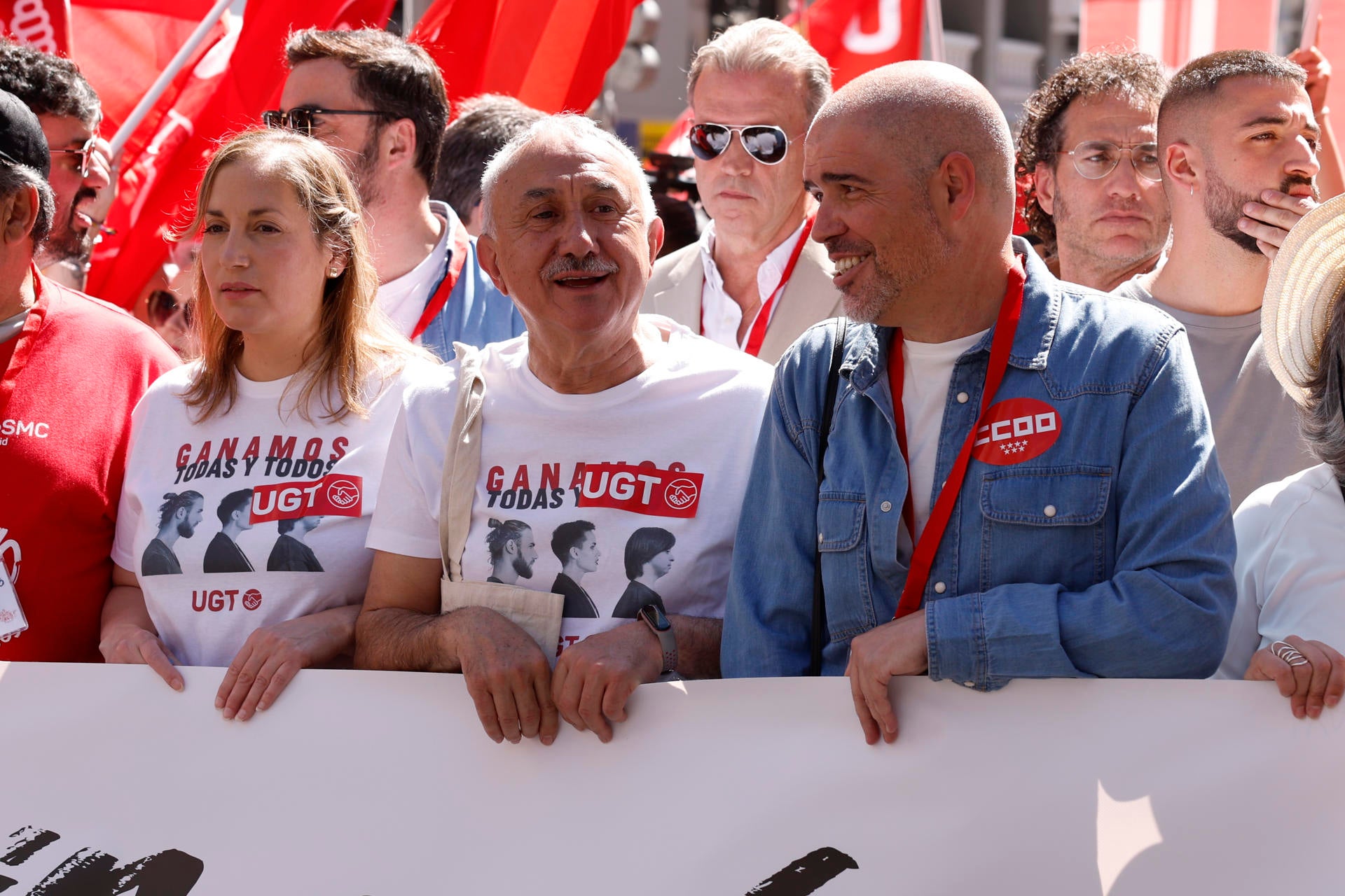 Unai Sordo: "Mayo es el tope para llegar a un acuerdo con la CEOE, si no organizaremos una gran movilización en otoño" Unai Sordo: "Mayo es el tope para llegar a un acuerdo con la CEOE, si no organizaremos una gran movilización en otoño"