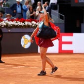 Paula Badosa no puede con la griega Maria Sakkari y se despide del Mutua Madrid Open