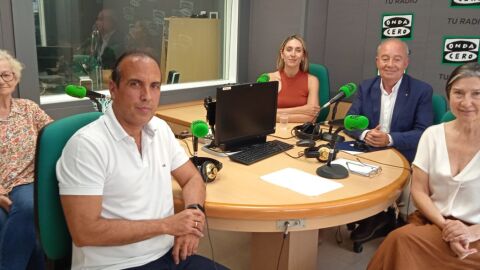 Genoveva Mart&iacute;n, Enrique Conejero, Sol Segura y Antonio Ramon Guilabert con Mayte Vilaseca