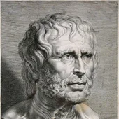 Retrato de Séneca según modelo de la antigüedad Retrato de Séneca según modelo de la antigüedad