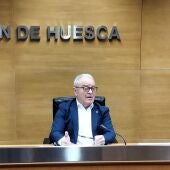 Miguel Gracia ha comunicado a Lambán que renuncia a los fondos europeos para el proyecto.