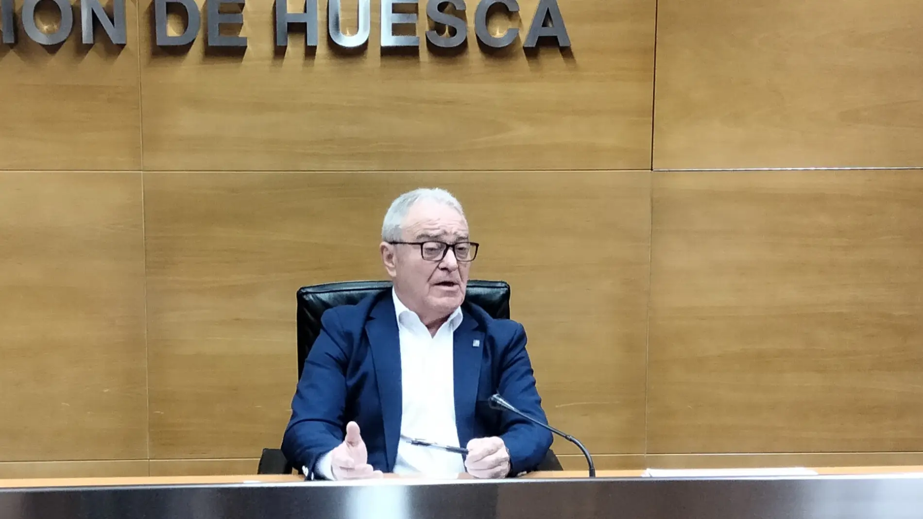 Miguel Gracia ha comunicado a Lambán que renuncia a los fondos europeos para el proyecto.