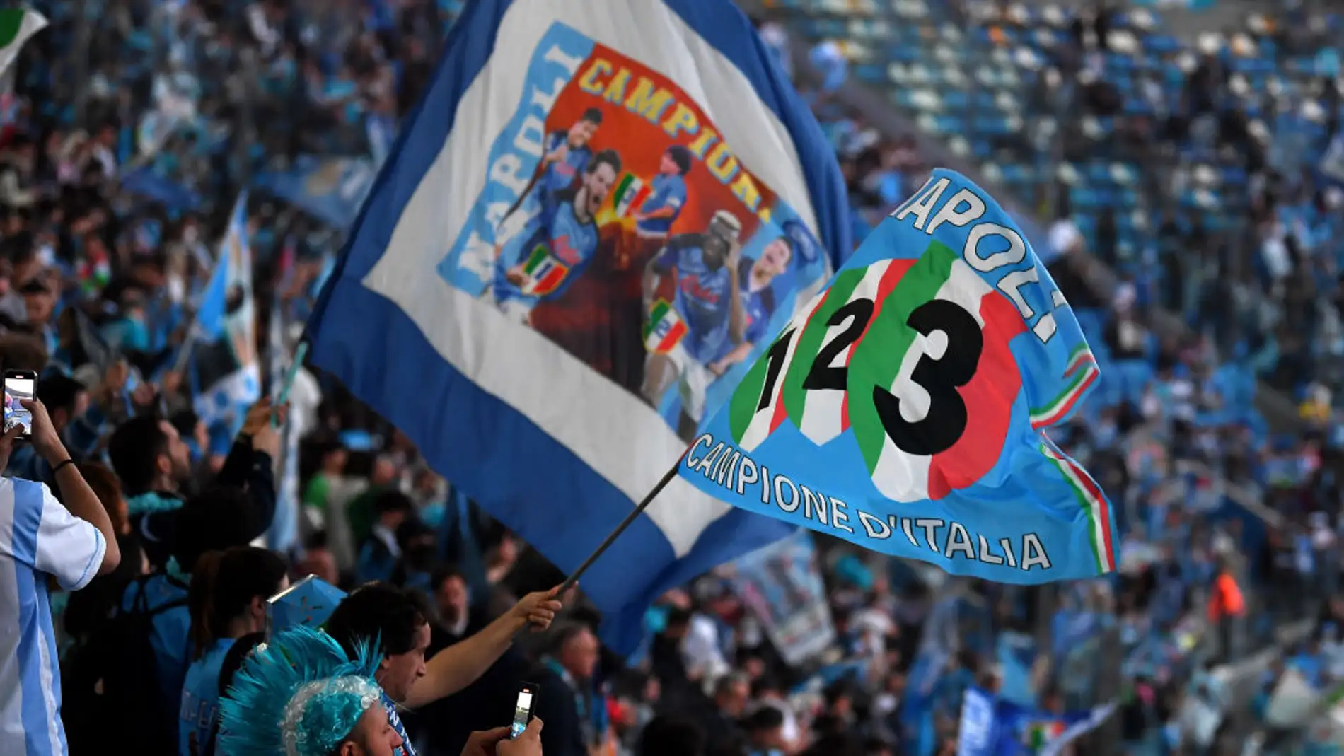 El Nápoles reconquista el Scudetto 33 años después de Maradona