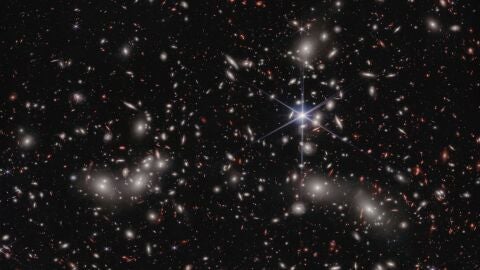 C&uacute;mulo de Pandora captado por el telescopio James Webb