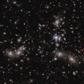 Cúmulo de Pandora captado por el telescopio James Webb