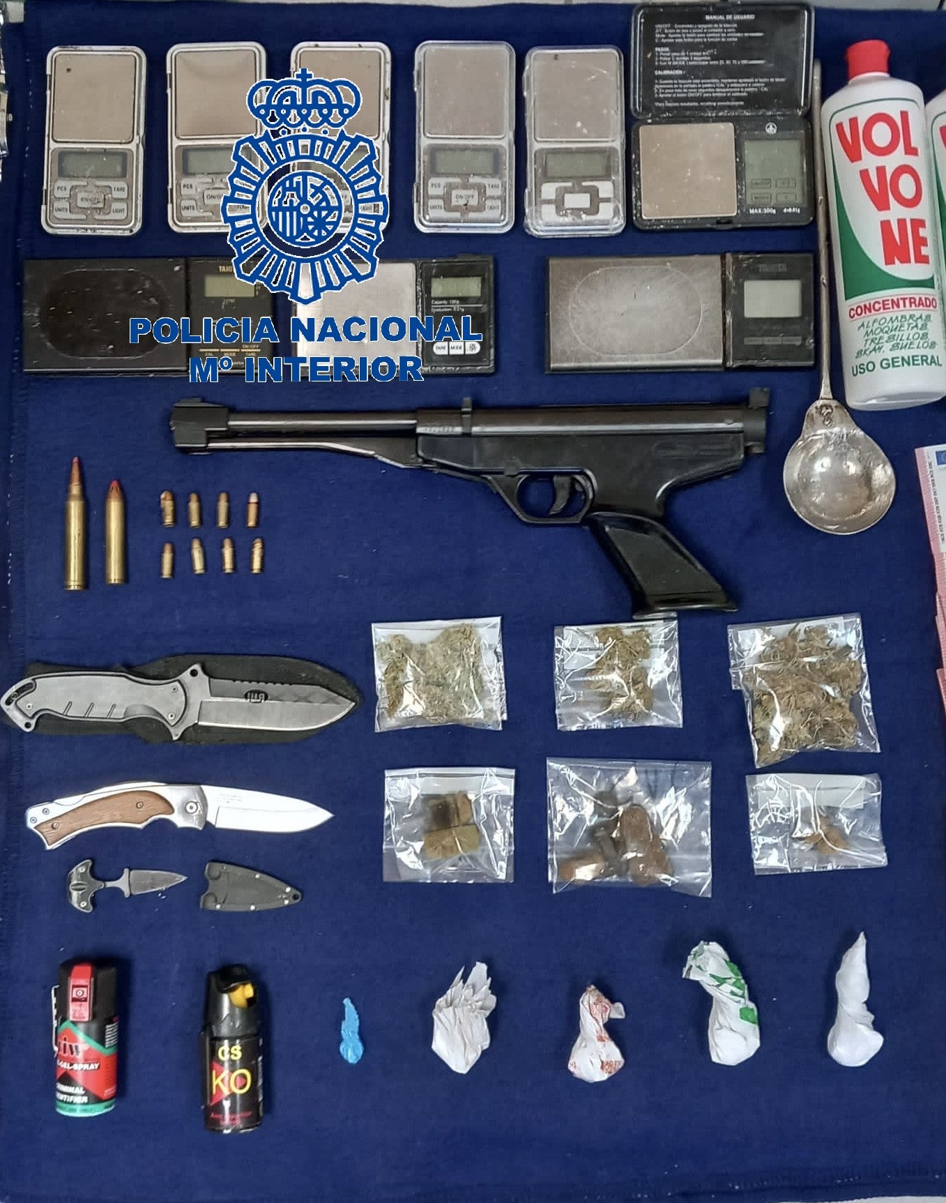 La Policía Nacional desmantela un narcopiso en Versalles, Avilés La Policía Nacional desmantela un narcopiso en Versalles, Avilés