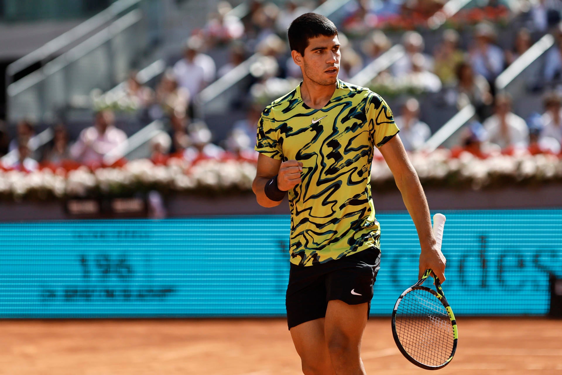Cuándo juega Carlos Alcaraz la final del Mutua Madrid Open: fecha, horario y rival Cuándo juega Carlos Alcaraz la final del Mutua Madrid Open: fecha, horario y rival