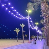 Catenaria de Paseo Levante de Benidorm Catenaria de Paseo Levante de Benidorm