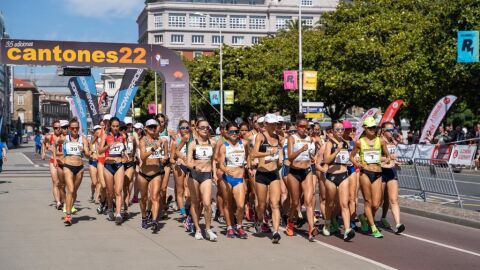 O Gran Premio Cantones de marcha quenta motores