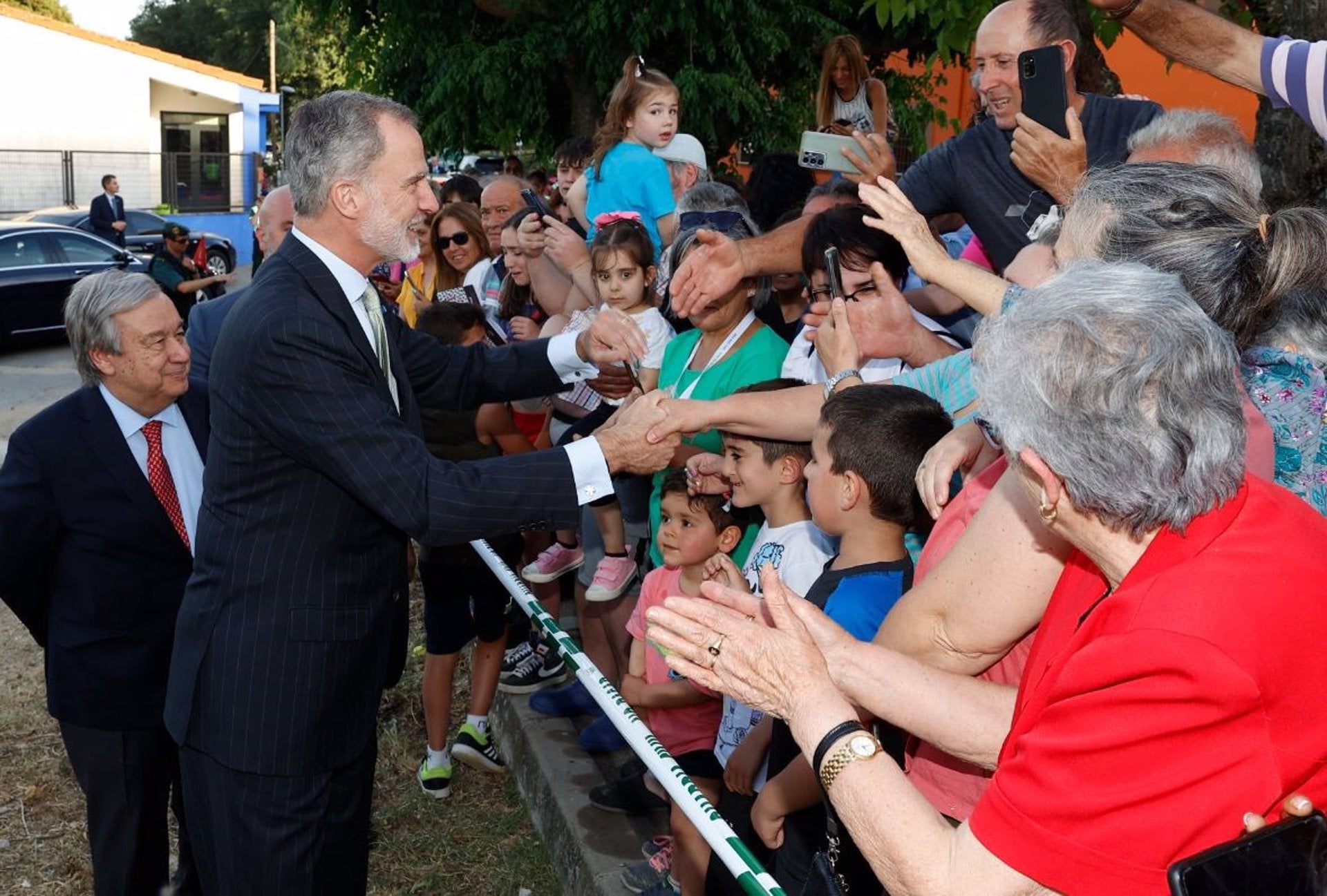 El Rey Felipe VI ofrecía anoche una cena de honor a António Guterres en el Real Monasterio de Yuste El Rey Felipe VI ofrecía anoche una cena de honor a António Guterres en el Real Monasterio de Yuste