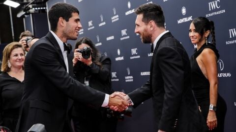 Messi y Alcaraz fueron los triunfadores en los Premios Laureus