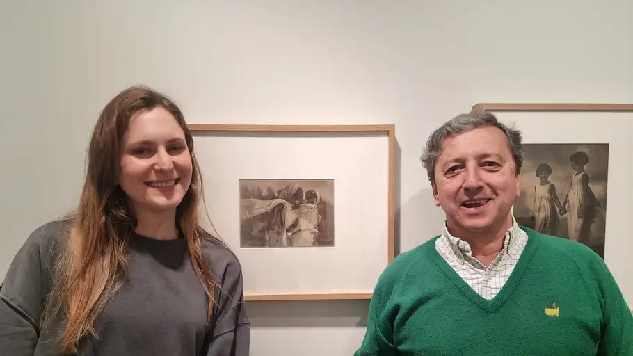Eva del Llano y Luis Gortari Eva del Llano y Luis Gortari