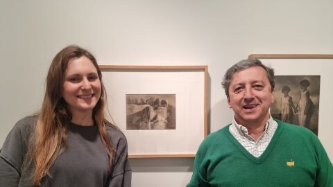 Eva del Llano y Luis Gortari