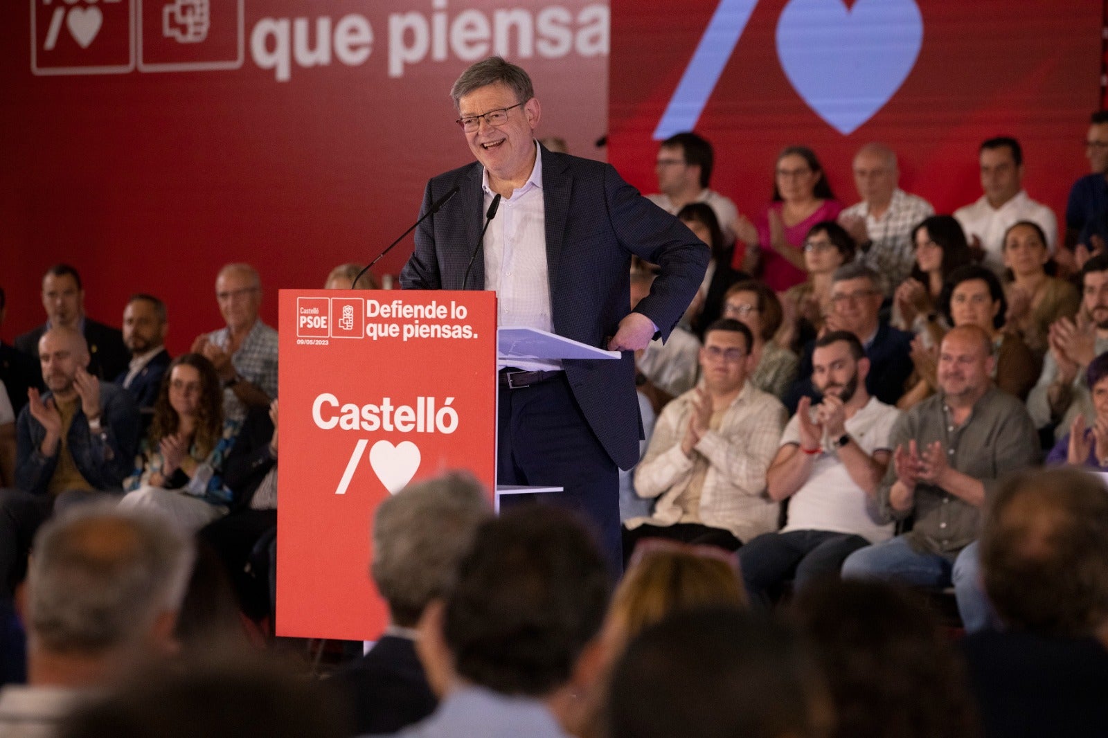 Puig, en Castelló: "Debemos decidir entre el Aeropuerto del abuelito o la llegada de fondos europeos" Puig, en Castelló: "Debemos decidir entre el Aeropuerto del abuelito o la llegada de fondos europeos"