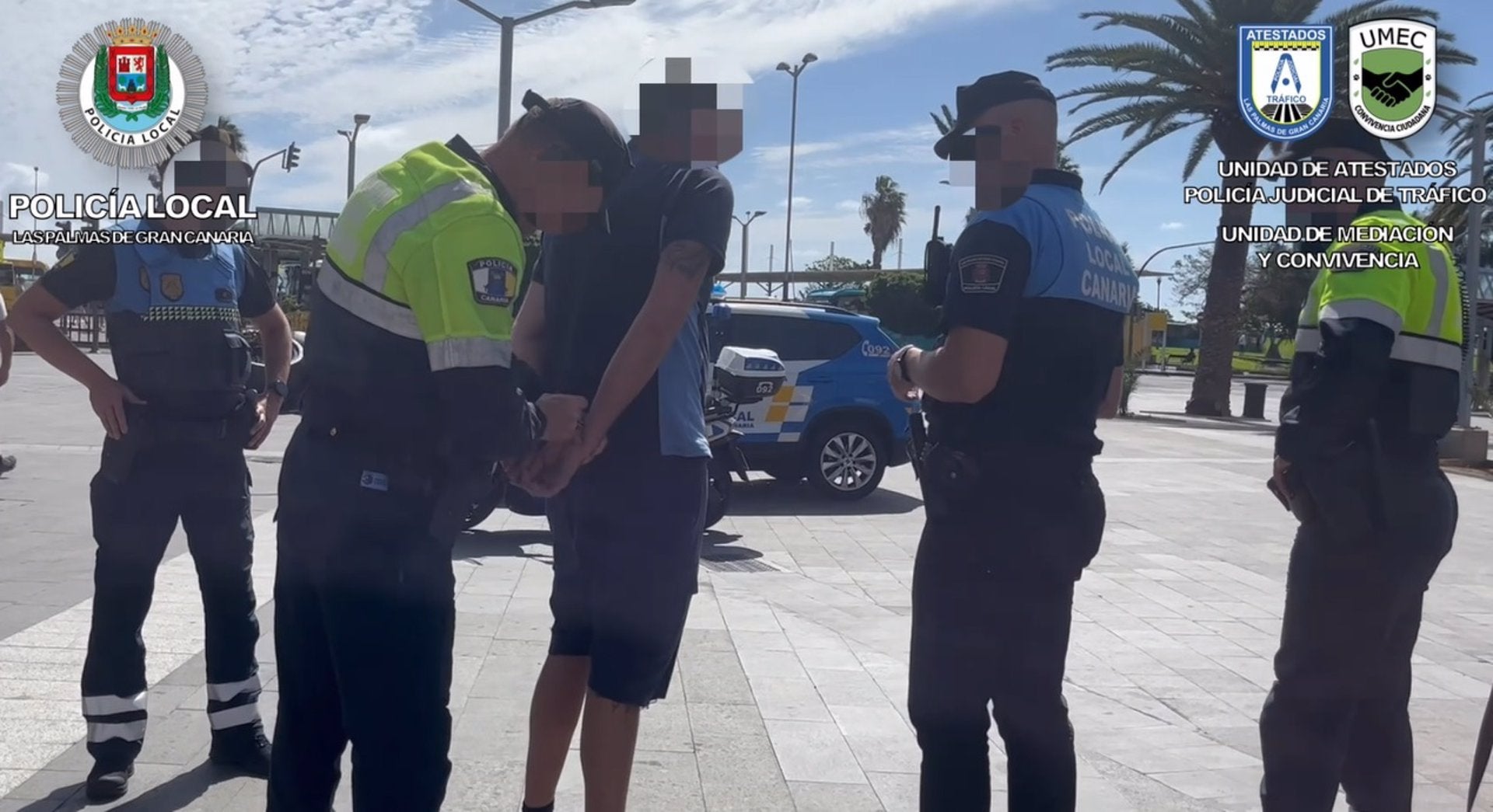 Detenido en Las Palmas de Gran Canaria tras atropellar a un Policía Local y darse a la fuga Detenido en Las Palmas de Gran Canaria tras atropellar a un Policía Local y darse a la fuga