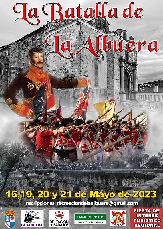 Más de 800 recreadores representarán La Batalla de La Albuera los próximos 20 y 21 de mayo Más de 800 recreadores representarán La Batalla de La Albuera los próximos 20 y 21 de mayo