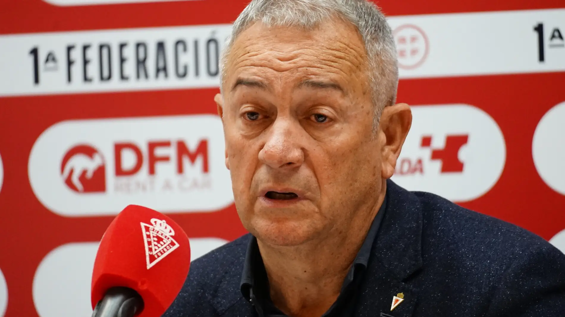 Felipe Moreno, máximo accionista del Real Murcia. Marzo 2023