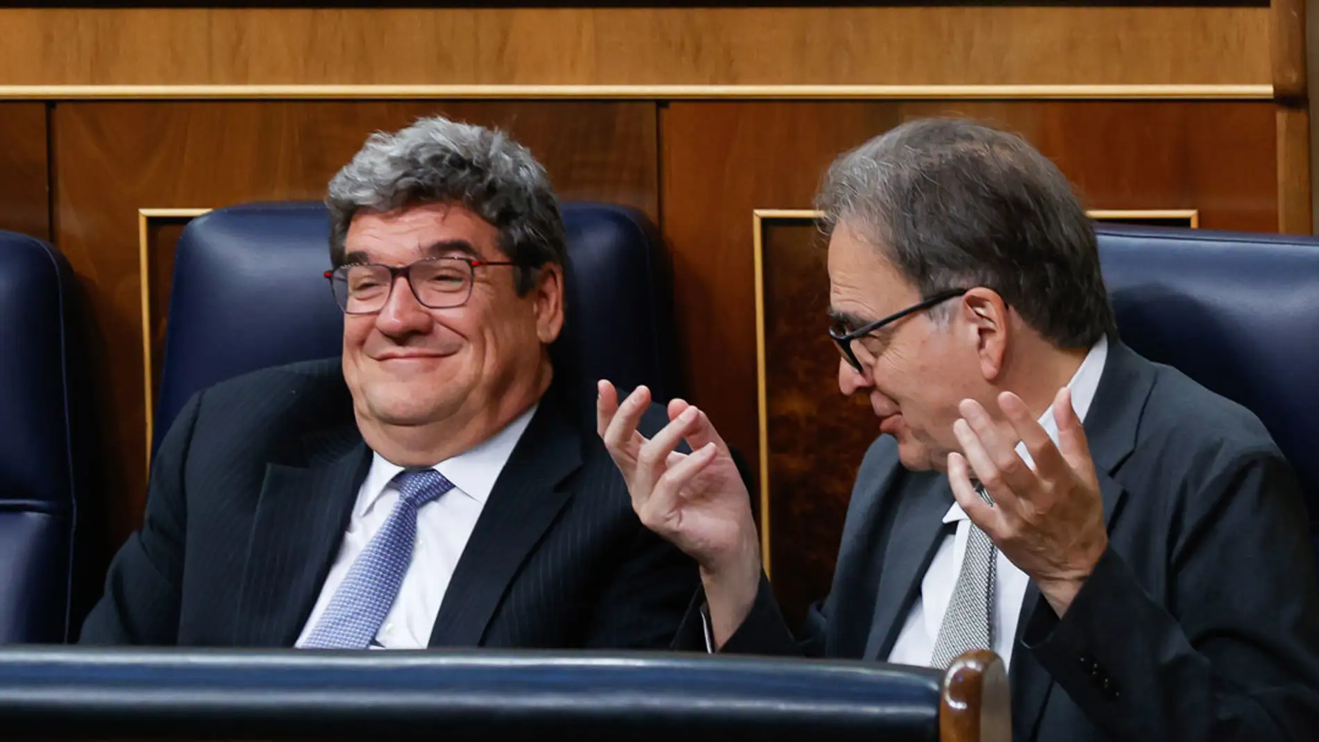 El ministro de Inclusión, Seguridad Social y Migraciones, José Luis Escrivá, en el Congreso El ministro de Inclusión, Seguridad Social y Migraciones, José Luis Escrivá, en el Congreso